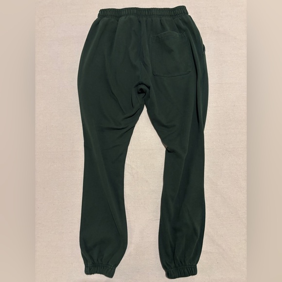 Vanquish Fitness Joggers Mens M Green Workout Performance Stretch Sweatpants Gym - Picture 8 of 8